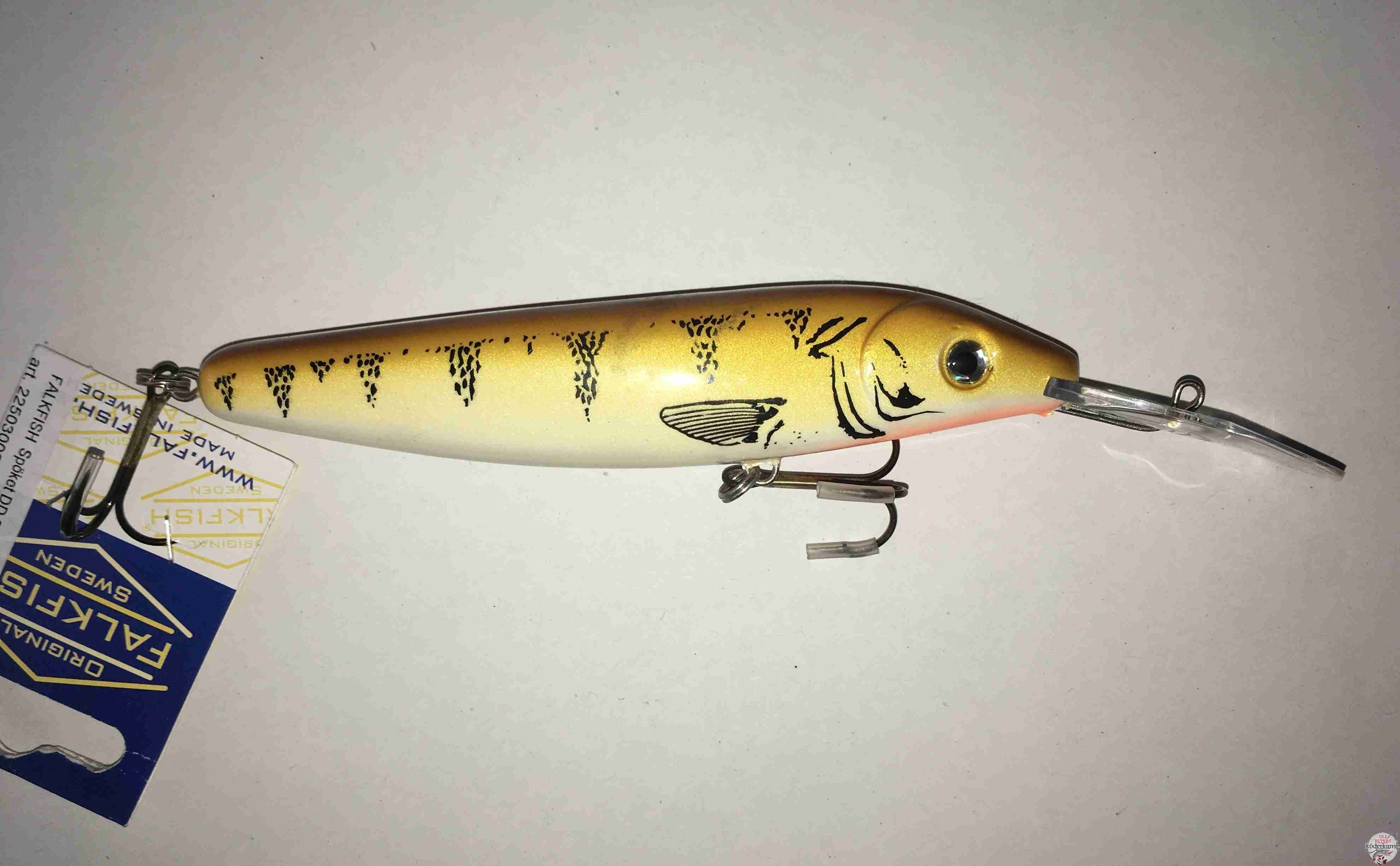 Falkfish - Spöket DD 12,5cm | 30g - Yellow Perch