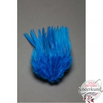 Fly Scene - Strung saddle hackle - kingfisher blue - SALE!!!