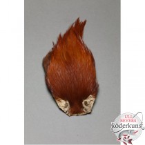 Fly Scene - Indian Cock necks grade AAA dyed - Light Brown - SALE!!!