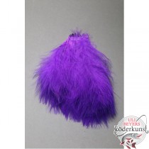 Fly Scene - Marabou 12 loose feathers - Purple - SALE!!!