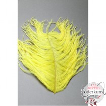 Fly Scene - Ostrich Plumes - Yellow - SALE!!!