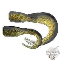 Savage Gear - 3D Hard Eel Spare Tails - Olive Gold - Auslaufware!!!