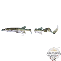 Savage Gear - The 3D Hybrid Pike - Green Silver Pike