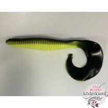 Action Plastic - Riesentwister 16,5cm -Silk Chartreuse Black  