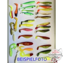 Angel Ussat - ÜBOX Gummipaket Barsch - Trübwasser