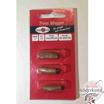 Dream Tackle - Trout Maggot - Cream Brown