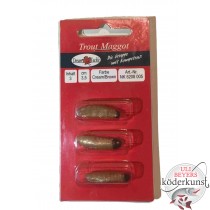 Dream Tackle - Trout Maggot - Cream Brown