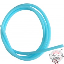 Eisele - Soft-Flour-Schlauch louminous - 2-3mm - loom blau
