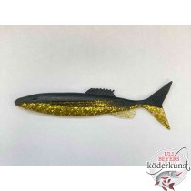 Action Plastic - Jumping Jack - Schwarz Gold Glitter 