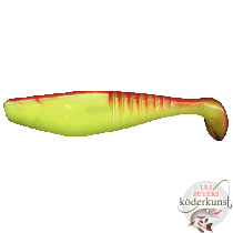 Dream Tackle - Slottershad - Silk-Chartreuse/Red - Auslaufware!!!