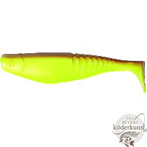 Dream Tackle - Slottershad - Pearl-Chartreuse/Brown - Auslaufware!!!