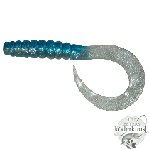 Dream Tackle - Monsterworm - Silver Glitter/Blue Back - Auslaufware!!!