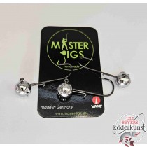 Master Jigs - Rundkopf VMC mit Baitholder 6/0 - Natur  