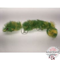 Mouse Fishing - Mouse 30cm - Green Parakeet - SALE!!!
