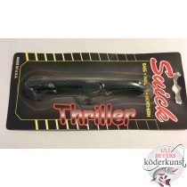 Suick Lures - Thriller (non-weighted) 11,5cm - Dark Green Black Back