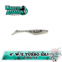 Bass Assassin - 4" Walleye Assassin - Cool Ice - SALE!!!