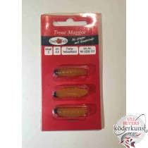 Dream Tackle - Trout Maggot - Yellow Black