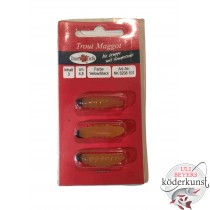 Dream Tackle - Trout Maggot - Yellow Black