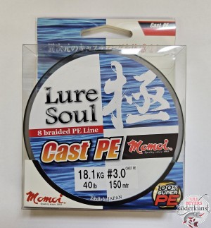 Momoi Lure Soul Cast PE - Lime Green - 150m