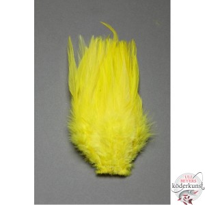Fly Scene - Strung saddle hackle - yellow - SALE!!!