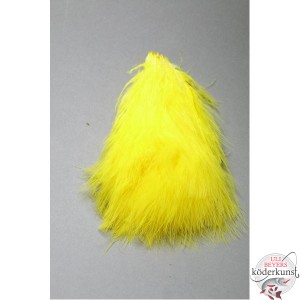 Fly Scene - Marabou 12 loose feathers - Yellow - SALE!!!