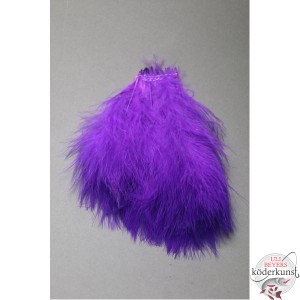 Fly Scene - Marabou 12 loose feathers - Purple - SALE!!!