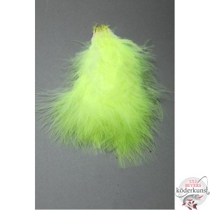 Fly Scene - Marabou 12 loose feathers - Fluo Yellow