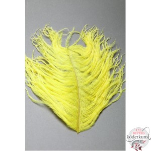 Fly Scene - Ostrich Plumes - Yellow - SALE!!!