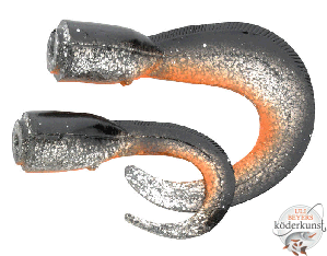Savage Gear - 3D Hard Eel Spare Tails - Dirty Silver