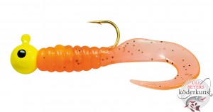 Eisele - Sea Tackle Twister - Chartreuse-Orange-Flake
