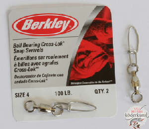 Berkley - Mc Mahon Ball Bearing Swivels Nickel