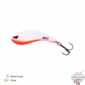 ZECK Fishing - Blade Shaker - White Orange