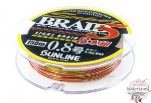 Sunline - Super Brais5 8 Braid - Multicolor