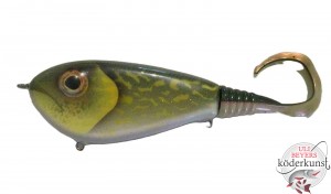 Brushed Baits - Tailbait Jerkbait - Natural Pike