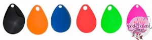 Eisele - Colorado Blades - innen vernickelt - Fluor-Blau