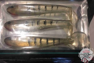 DAM - Effzett Magic Flex Shad - Clear Tiger