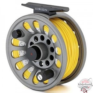 Vision - Deep Fly Reel Grey #7-8