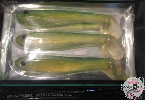 DAM - Effzett Magic Flex Shad - Green Yellow Glitter