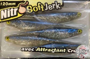 Illex - Nitro Soft Jerk 12cm - Purple Rain