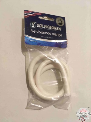 Solvkroken - Selbstleuchtender Schlauch 8,0mm | 0,50m - weiss