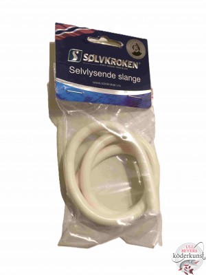 Solvkroken - Selbstleuchtender Schlauch 8,0mm | 0,50m - weiss