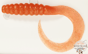 Dream Tackle - Monsterworm - Orange Glitter - Auslaufware!!!