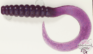 Dream Tackle - Monsterworm - Purple Glitter/Black Back