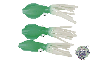 Dream Tackle - Octopus-Körper 8cm - Glow Green - Auslaufware!!!