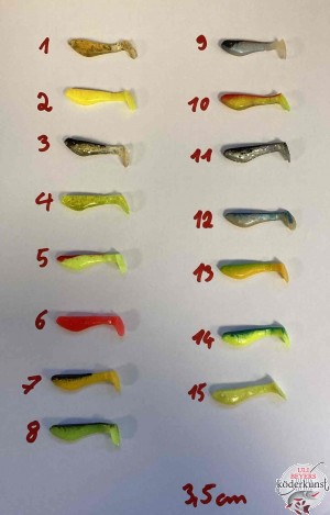 ShadXperts - Kopyto Classic 3,5cm - No.1 - No.15