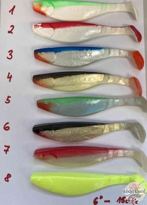 ShadXperts - Kopyto River 15cm - No.1 - No.8