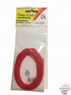Eisele - Leuchtschlauch 1,0mm | 2,50m - rot