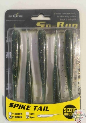 Storm - So Run Spike Tail 12,5cm - Golden Shiner