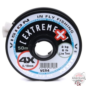 Vision - Extreme + Tippet Material 4 x on 50 Meter spool - 0,18mm/3,0kg SALE!!!