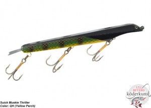 Suick Lures - Magnum Thriller (weighted) 30cm - Yellow Perch 